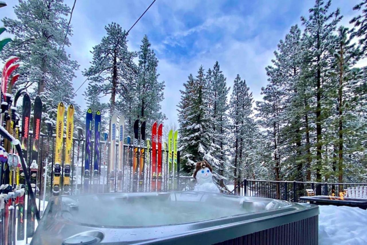 Winter Getaway Spa Fire-Table Close To Slopes Big Bear Lake Kültér fotó